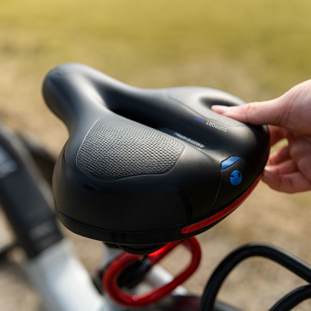 Fahrradsattel Herren & Damen | Bequemer Fahrradsattel mit Federung | SattelPro