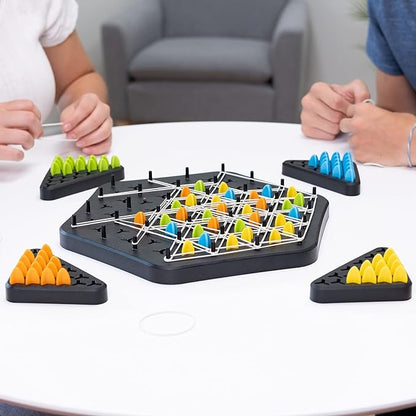 Schachspiel für Kinder | Schachbrett mit Gummibändern | SpielKnoten
