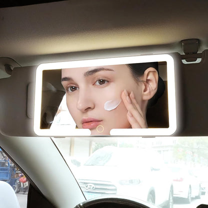 Schminkspiegel mit Licht für Auto | Beleuchteter Kosmetikspiegel | GlowVisor