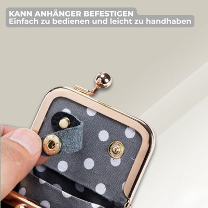 Schmuckkästchen für Reise & Unterwegs | Mini Schmuckschatulle mit Fächern | EdelNest
