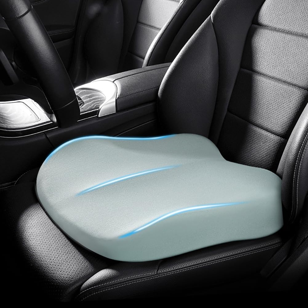 Sitzerhöhung Auto Sitzkissen | Memory Foam Sitzkissen | Ergonomisches Sitzkissen fürs Fahren | FahrKomfort
