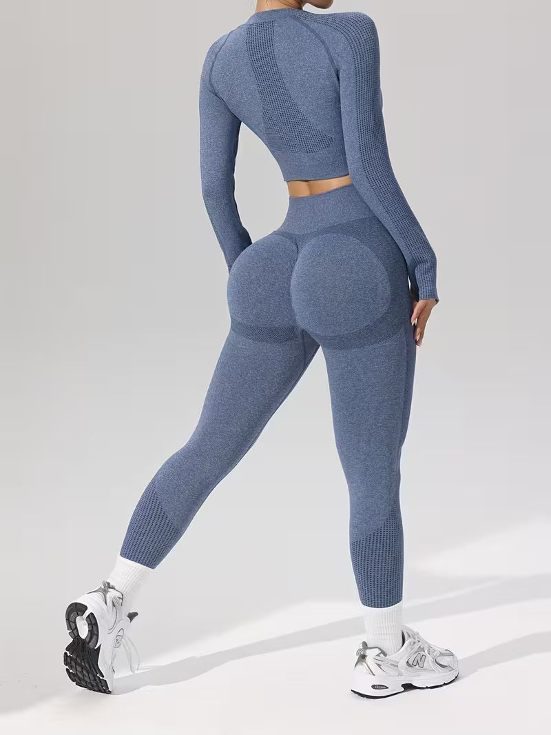 Sport Leggings & Top für Damen | Sportbekleidung | Damen Trainingsanzüge | FlexFit