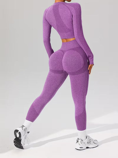 Sport Leggings & Top für Damen | Sportbekleidung | Damen Trainingsanzüge | FlexFit