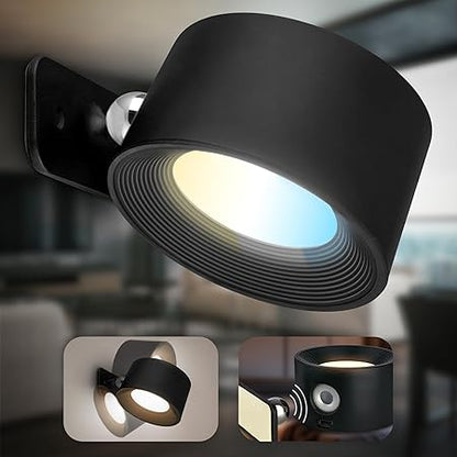 LED Lampe | Lampe mit Bewegungsmelder | Kabellose Lampe | Strahl360