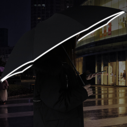 Sturmfester Regenschirm Automatik mit Licht | LumBrella