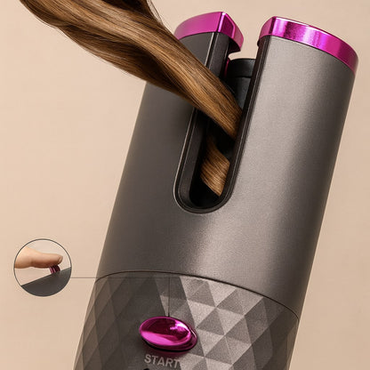 Automatischer Lockenstab | Kabelloser Lockendreher | Haarstyling Gerät | StyliWave