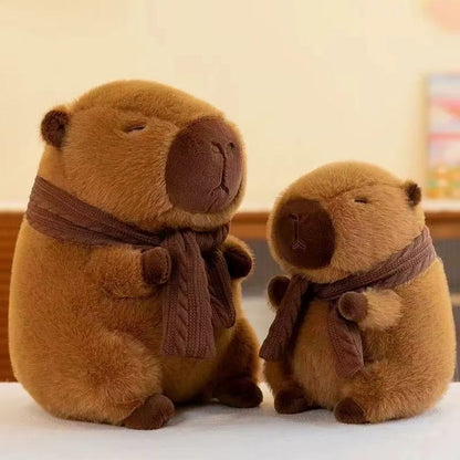 Süßes Capybara Kuscheltier | Plüschtier für Babys, Kinder und Erwachsene | KuschelCapy