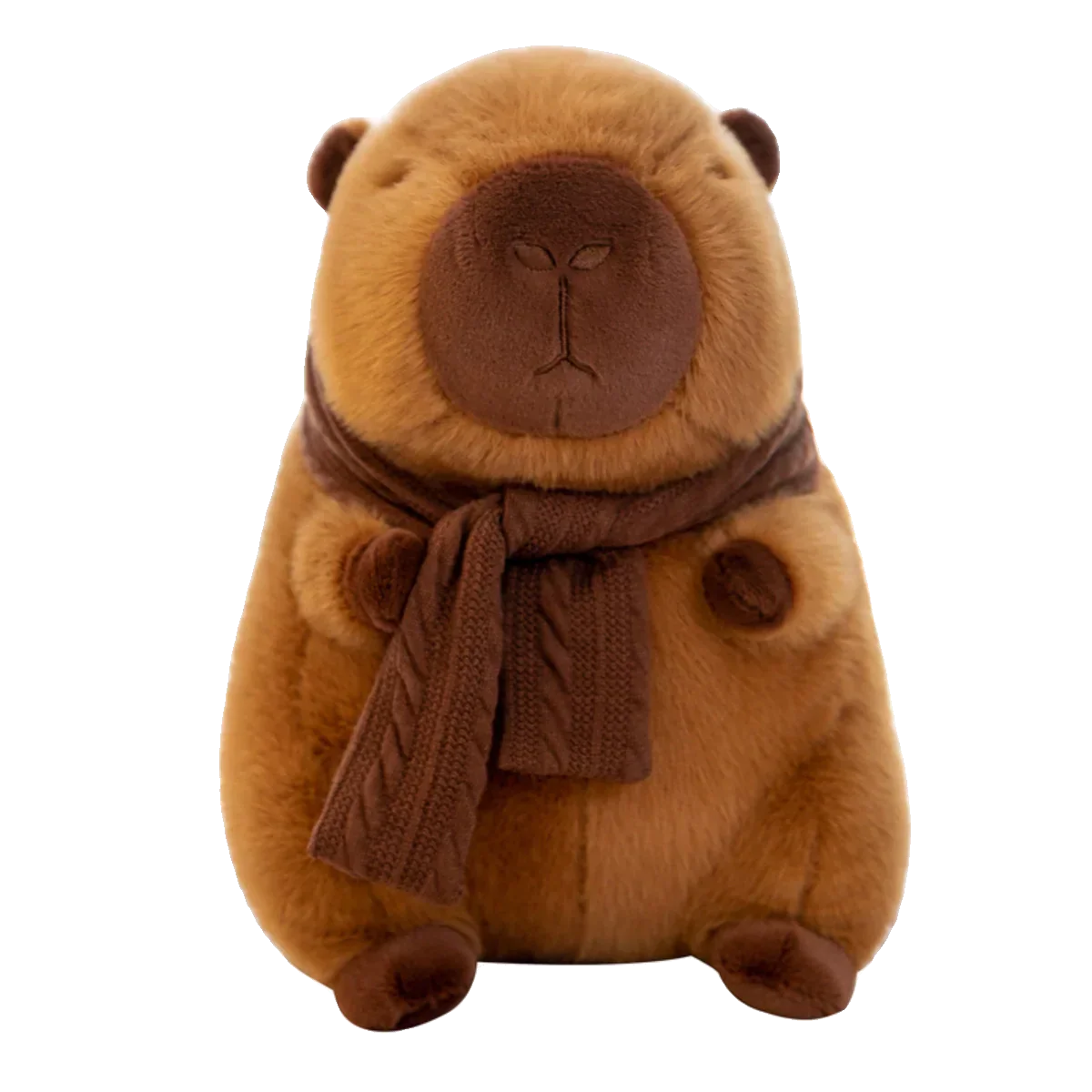 Süßes Capybara Kuscheltier | Plüschtier für Babys, Kinder und Erwachsene | KuschelCapy