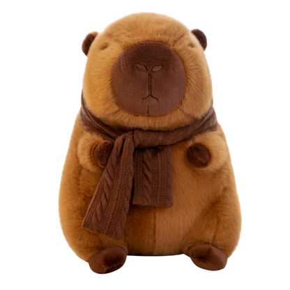 Süßes Capybara Kuscheltier | Plüschtier für Babys, Kinder und Erwachsene | KuschelCapy