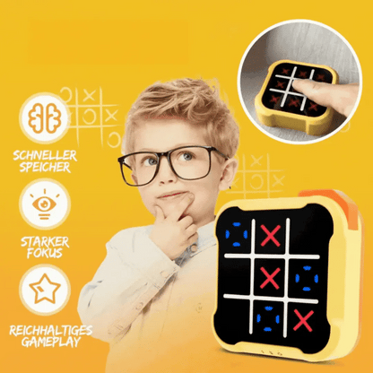 Tic Tac Toe Spiel | Klassisches Reisespiel für Kinder und Erwachsene | TicVorstand