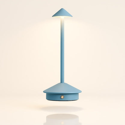 Tischleuchte mit Akku | Kabellose Tischlampe | Dimm­bare Lampe mit Touch | Lunelle