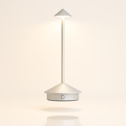 Tischleuchte mit Akku | Kabellose Tischlampe | Dimm­bare Lampe mit Touch | Lunelle