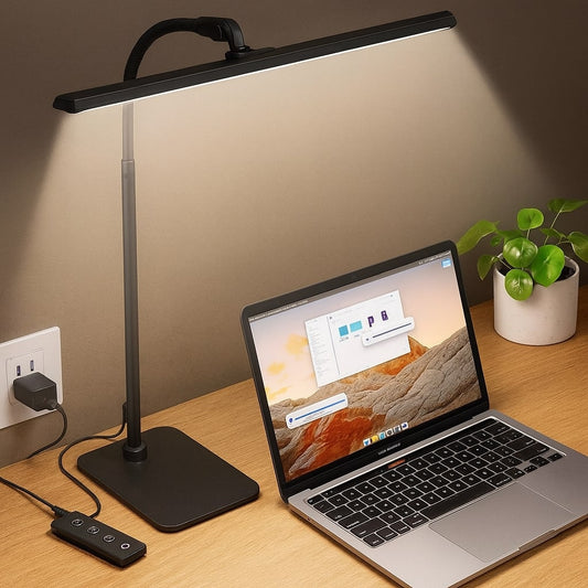 Schreibtischlampe | Dimm­bare LED Tischlampe | TischStrahl