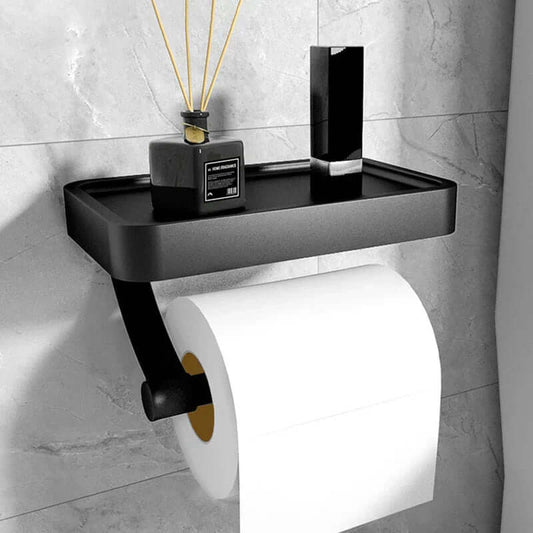 Toilettenpapierhalter aus Edelstahl | Klopapierhalter mit Stauraum | WC Rollenhalter | Rollix