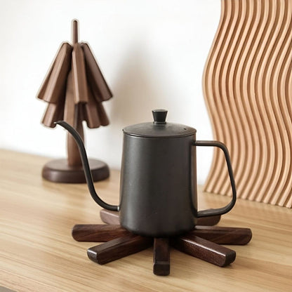 Topfuntersetzer aus Holz | Tischuntersetzer mit modernem Design | HolzKunst (3 Stück)