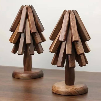 Topfuntersetzer aus Holz | Tischuntersetzer mit modernem Design | HolzKunst (3 Stück)