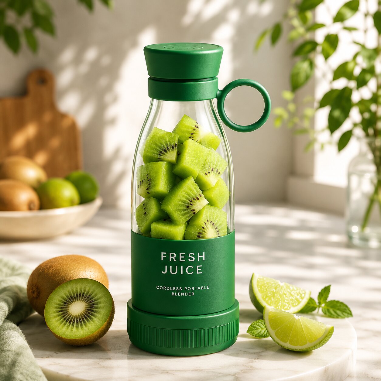Tragbarer Smoothie Mixer 350 ml | Samtwirbel