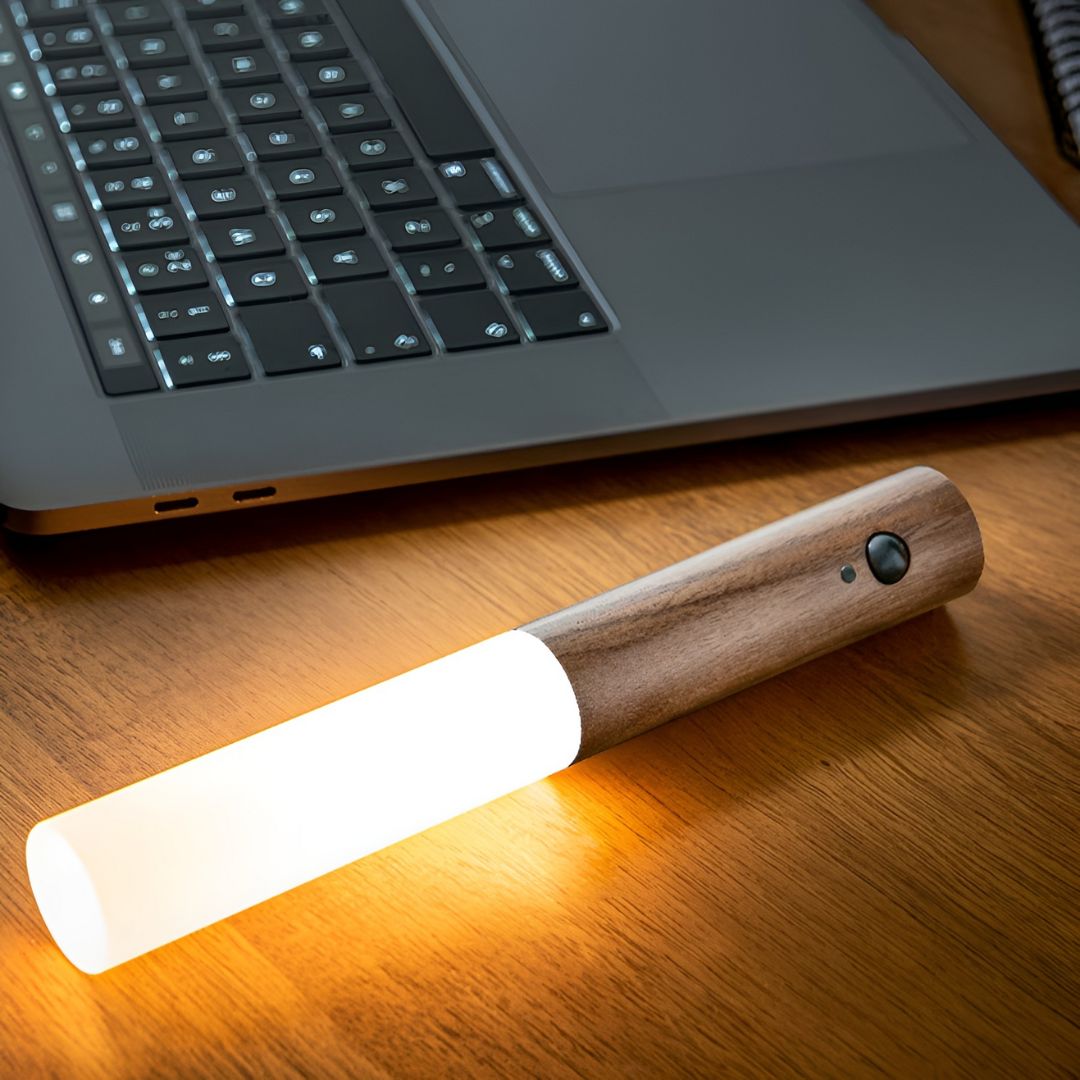 Wandleuchte für innen mit Bewegungsmelder & Akku | Kabellose Lampe | NordLicht