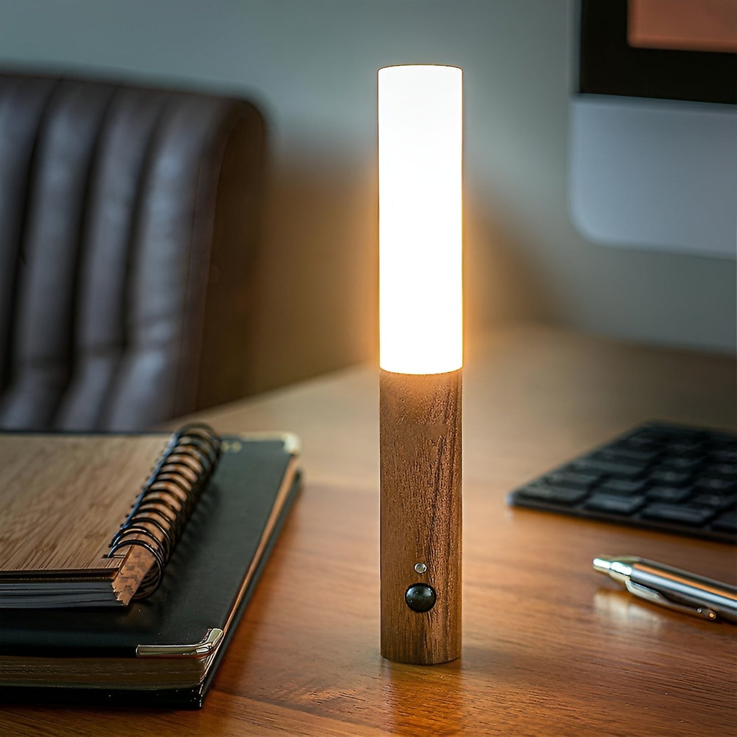 Wandleuchte für innen mit Bewegungsmelder & Akku | Kabellose Lampe | NordLicht