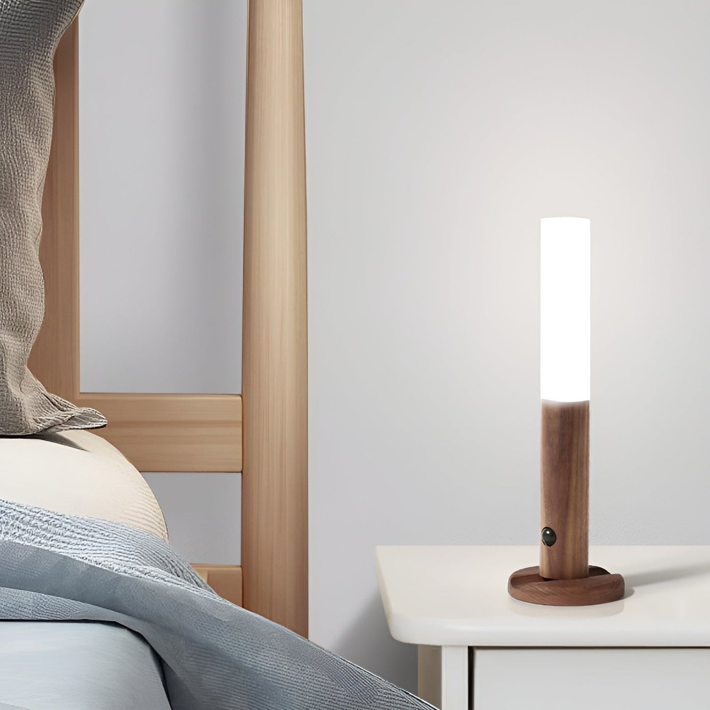 Wandleuchte für innen mit Bewegungsmelder & Akku | Kabellose Lampe | NordLicht