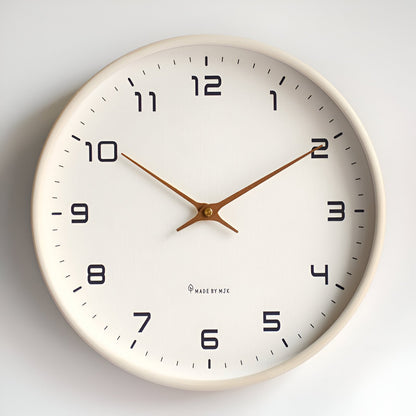 Wanduhr aus Holz | Moderne Uhr für Wohnzimmer | Nordische Design Wanduhr | NordUhr