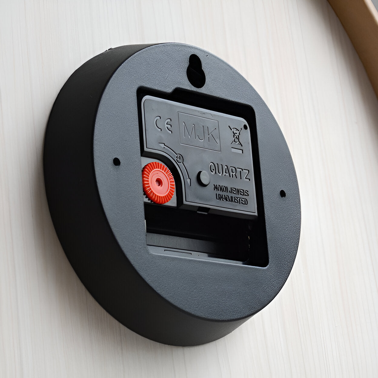 Wanduhr aus Holz | Moderne Uhr für Wohnzimmer | Nordische Design Wanduhr | NordUhr