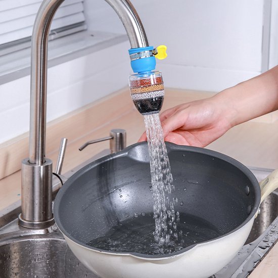 Wasserfilter für Wasserhahn am Hausanschluss | Trinkwasserfilter für sauberes Wasser | PureFlow