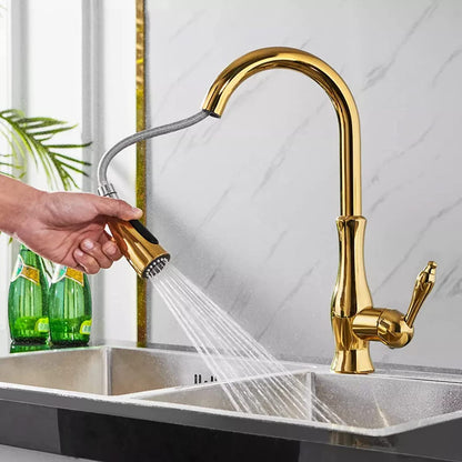 Wasserhahn für Küche | Ausziehbare Küchenarmatur | Spültischarmatur | AquaKraft