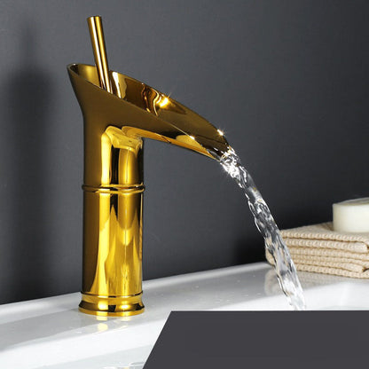 Wasserhahn für Küche & Badezimmer | Wasserfall Waschtischarmatur | Antike Spültischarmatur | Armaturix