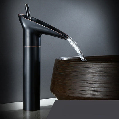 Wasserhahn für Küche & Badezimmer | Wasserfall Waschtischarmatur | Antike Spültischarmatur | Armaturix