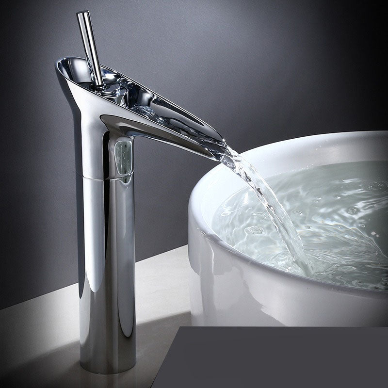 Wasserhahn für Küche & Badezimmer | Wasserfall Waschtischarmatur | Antike Spültischarmatur | Armaturix