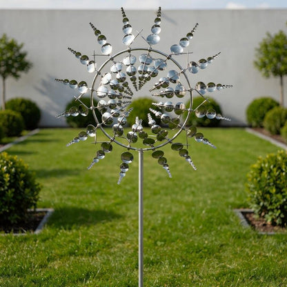 Windspiel für Garten | Windmühle aus Metall | WindLume