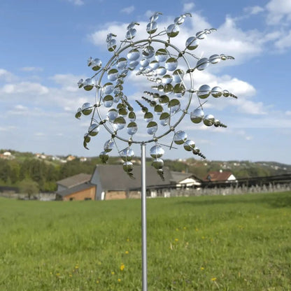 Windspiel für Garten | Windmühle aus Metall | WindLume