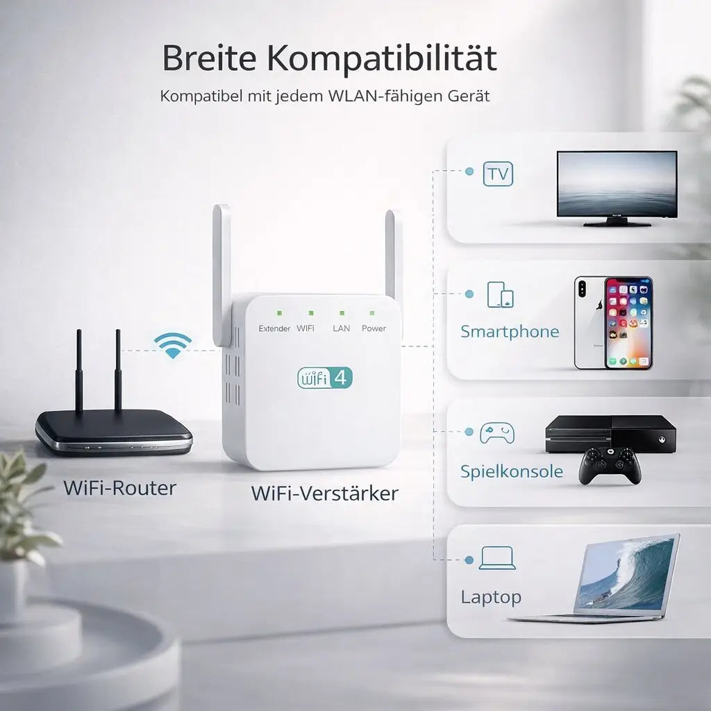 Signalverstärker für WLAN | Netzklar