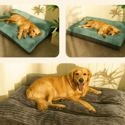 Orthopädisches Hundebett für Große & Kleine Hunde | Hundekissen Waschbar | WuffNest